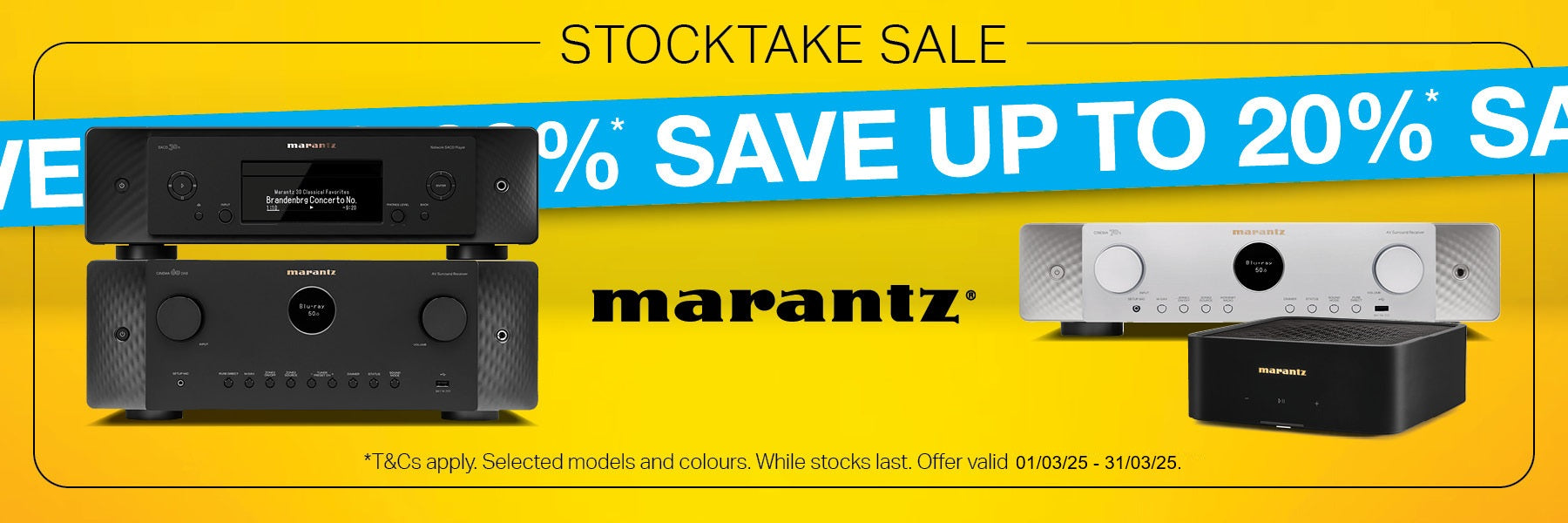 marantz stocktake sale