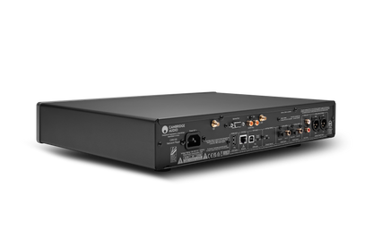 Cambridge Audio CXN 100 Network Player, angled rear view