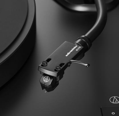 Audio Technica AT-LP8X Semi Automatic Direct Drive Turntable, closeup of headshell