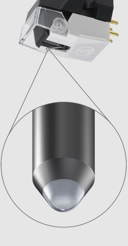 Audio-Technica Cartridges Audio Technica VM670SP Dual Magnet Cartridge, closeup of stylus