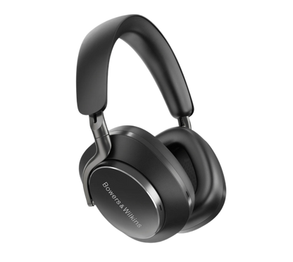 B&W Px8 Noise Cancelling Headphones in Black. 