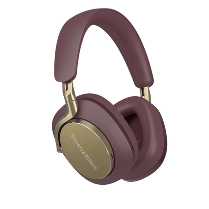 B&W Px8 Noise Cancelling Headphones in Royal Burgundy.