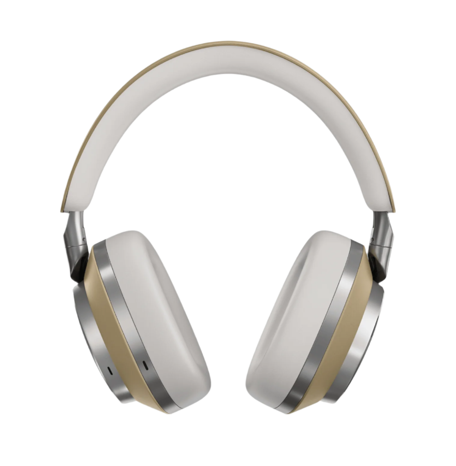 B&W Px8 Noise Cancelling Headphones in Tan. Image of front