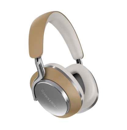 B&W Px8 Noise Cancelling Headphones in Tan