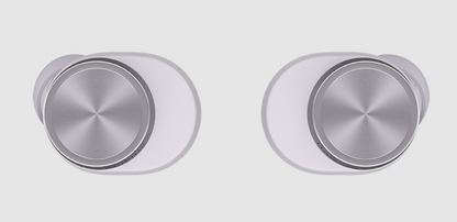 B&W Pi5 S2 Wireless Earbuds in Spring Lilac. Image of top