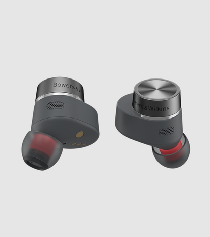 B&W Pi5 S2 Wireless Earbuds in Storm Cloud