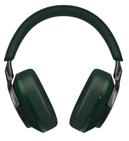 B&W Px8 Noise Cancelling Headphones in Dark Forest, front