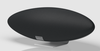 Bowers & Wilkins Zeppelin Pro Edition Wireless Speaker, in space grey. Angled view