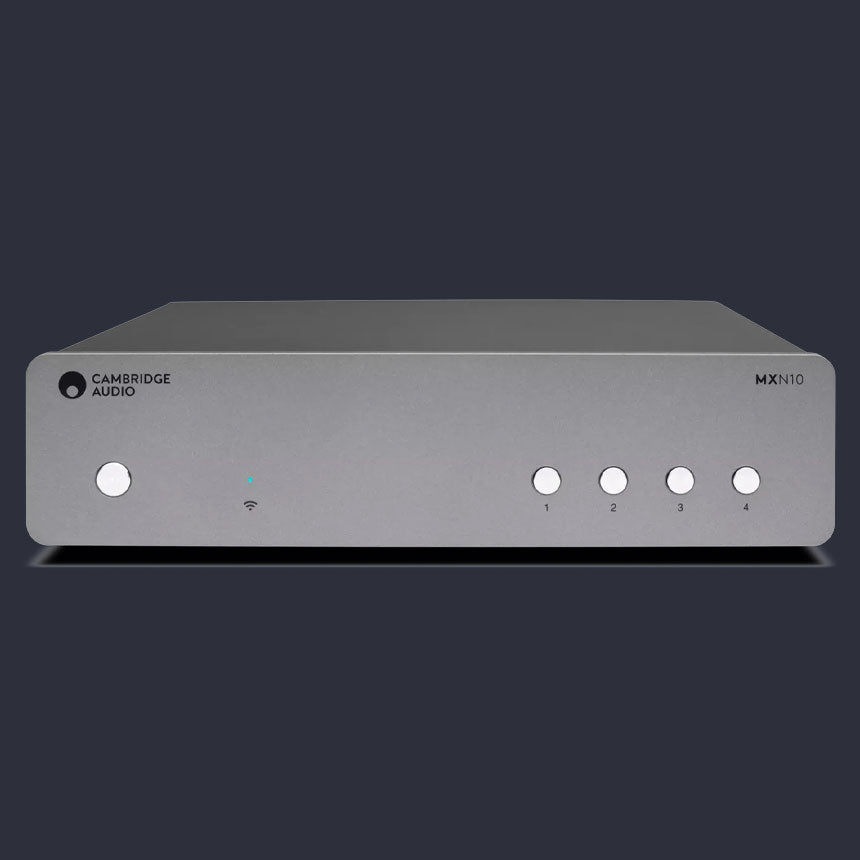 Cambridge Audio MXN10 Compact Half Width Network Player, front