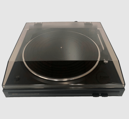 Denon DP-29 FA/FE Fully Automatic Turntable, with dustcover on