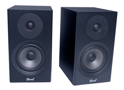 Encel Raw Gelati Bookshelf Speakers, front