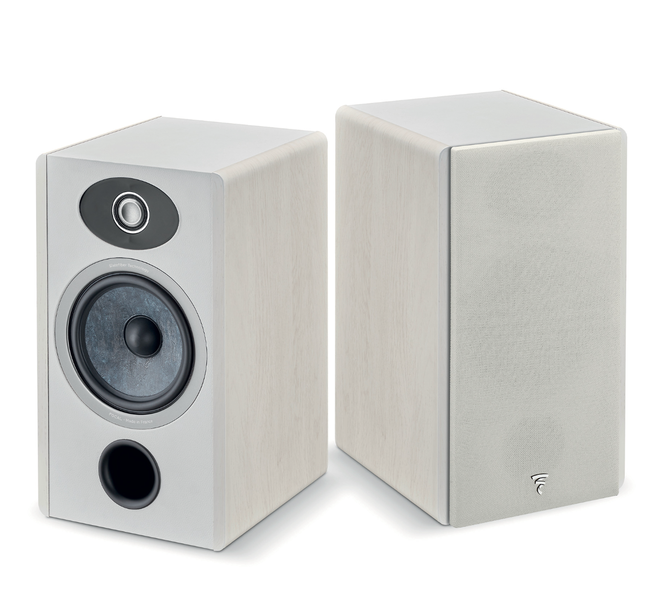 Focal Vestia No.1 Bookshelf Speakers (Pair), light wood