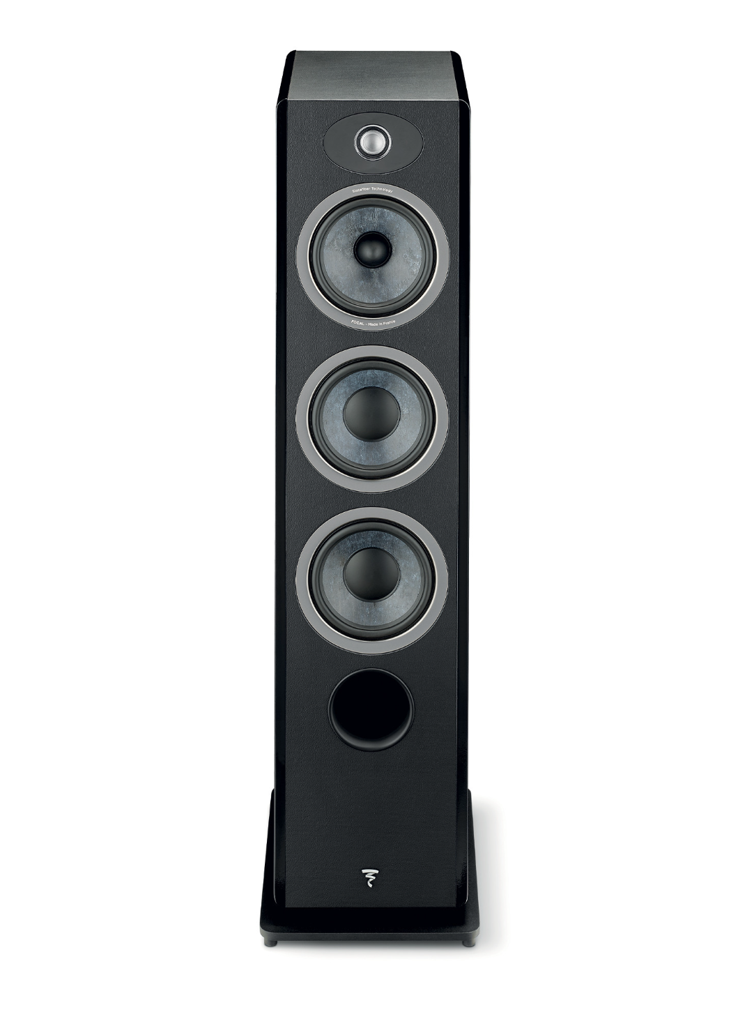 Focal Vestia No.2 3-Way Floorstanding Speakers in Black. front