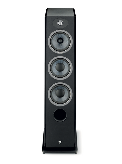 Focal Vestia No.2 3-Way Floorstanding Speakers in Black. front