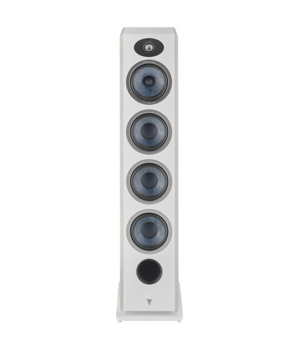 Focal Vestia No.3 3-Way Floorstanding Speakers in Light Wood, front view