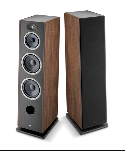 Focal Vestia No.4 3-Way Floorstanding Speakers in Dark Wood