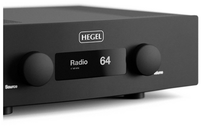 Hegel H400 Integrated Streaming Amplifier, up close