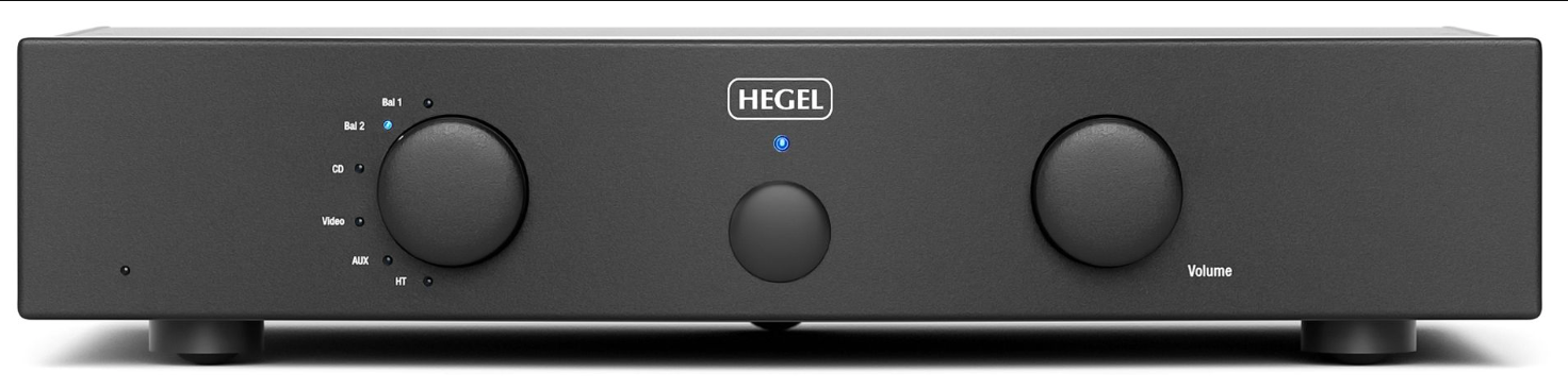 Hegel P20 Stereo Preamplifier, front of unit