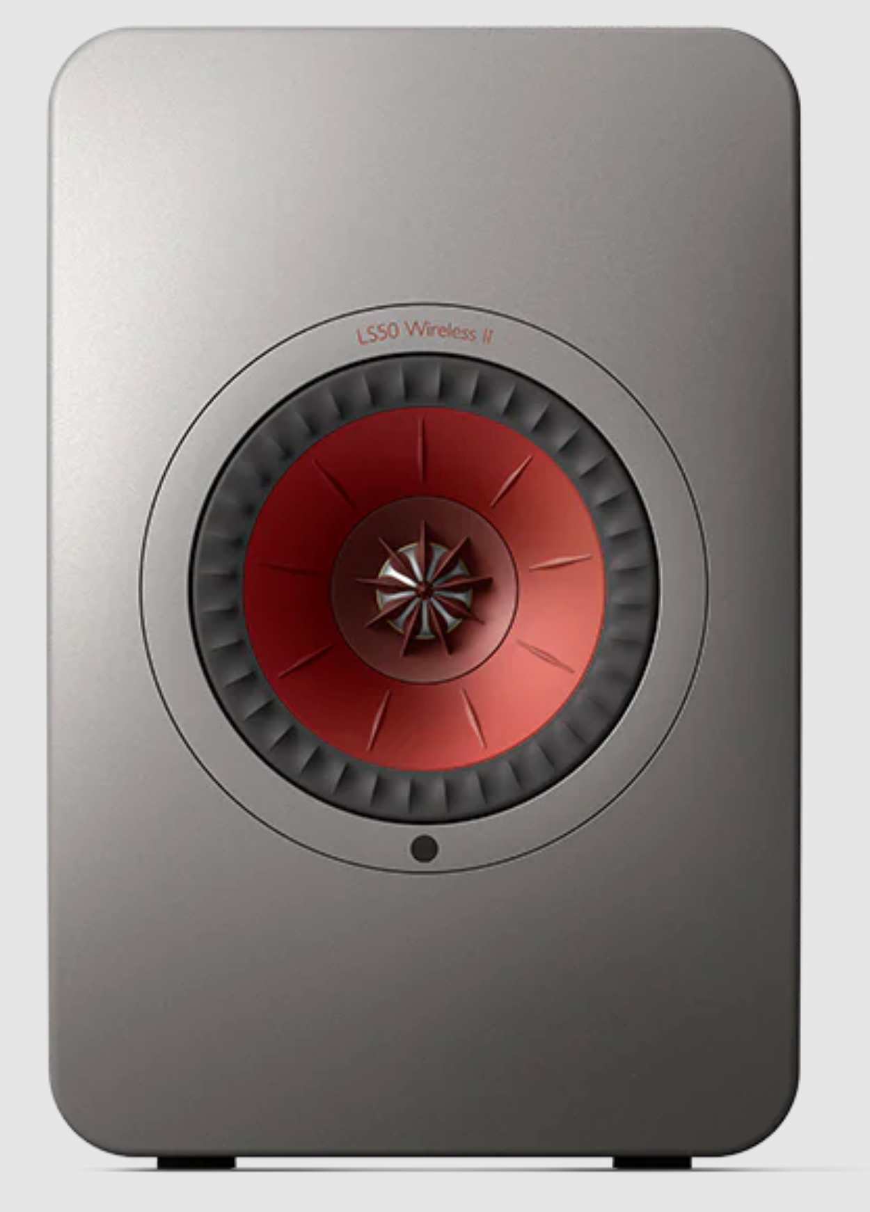 KEF LS50 Wireless II Speakers in Titanium Gray - front