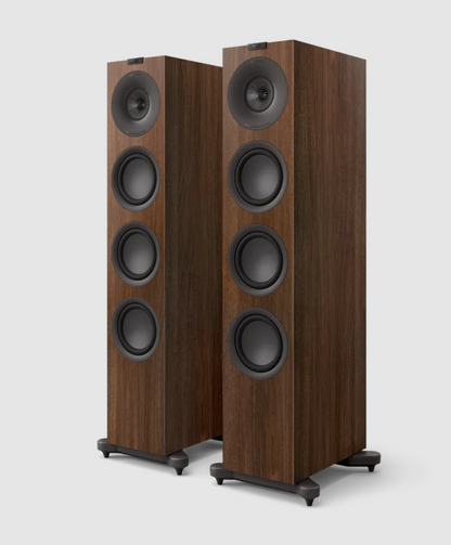 KEF Q11 Meta 3-way Floorstanding Speakers in Walnut