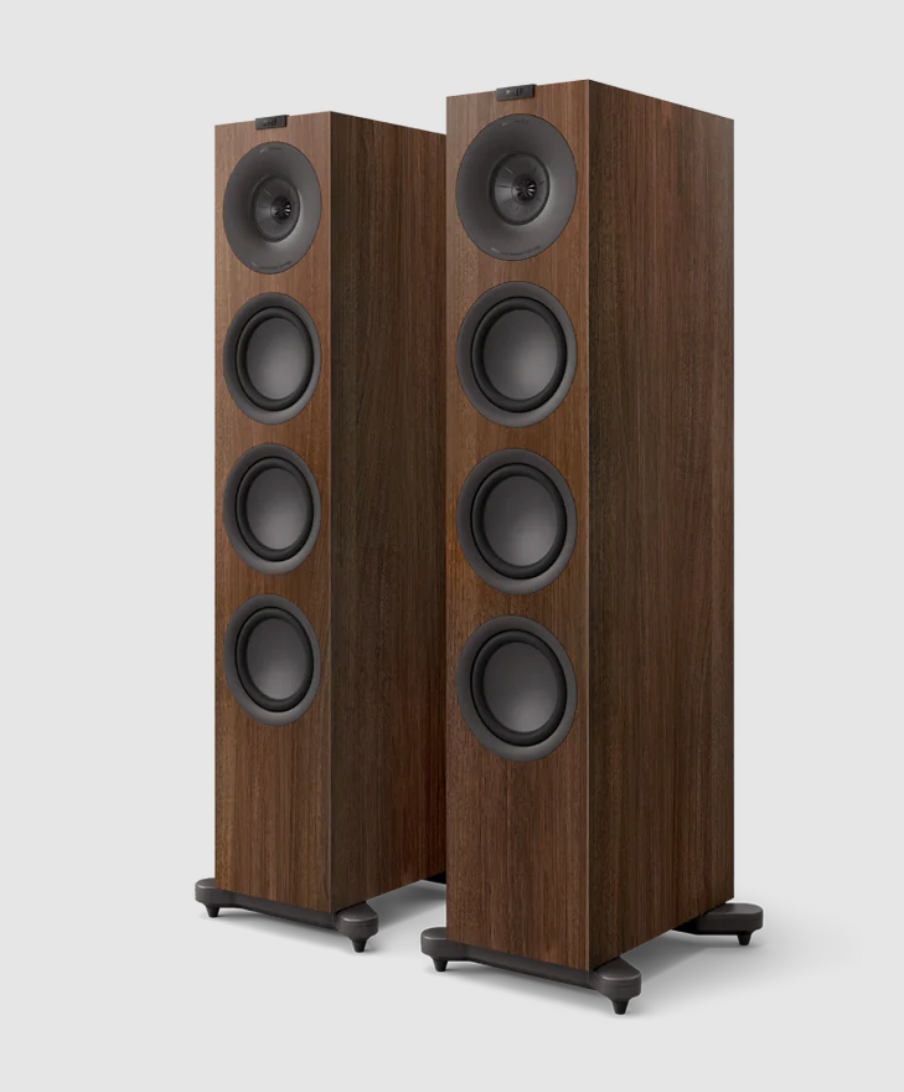 KEF Q11 Meta 3-way Floorstanding Speakers in Walnut