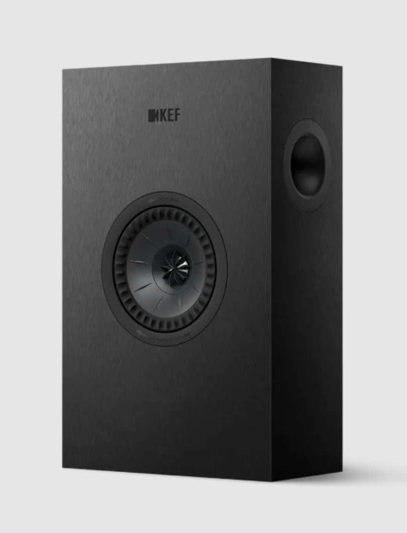 KEF Q4 Meta 2-way On-Wall Speaker, Satin Black