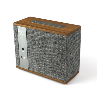 Klipsch Heritage Groove Bluetooth Speaker in Walnut.  Back image