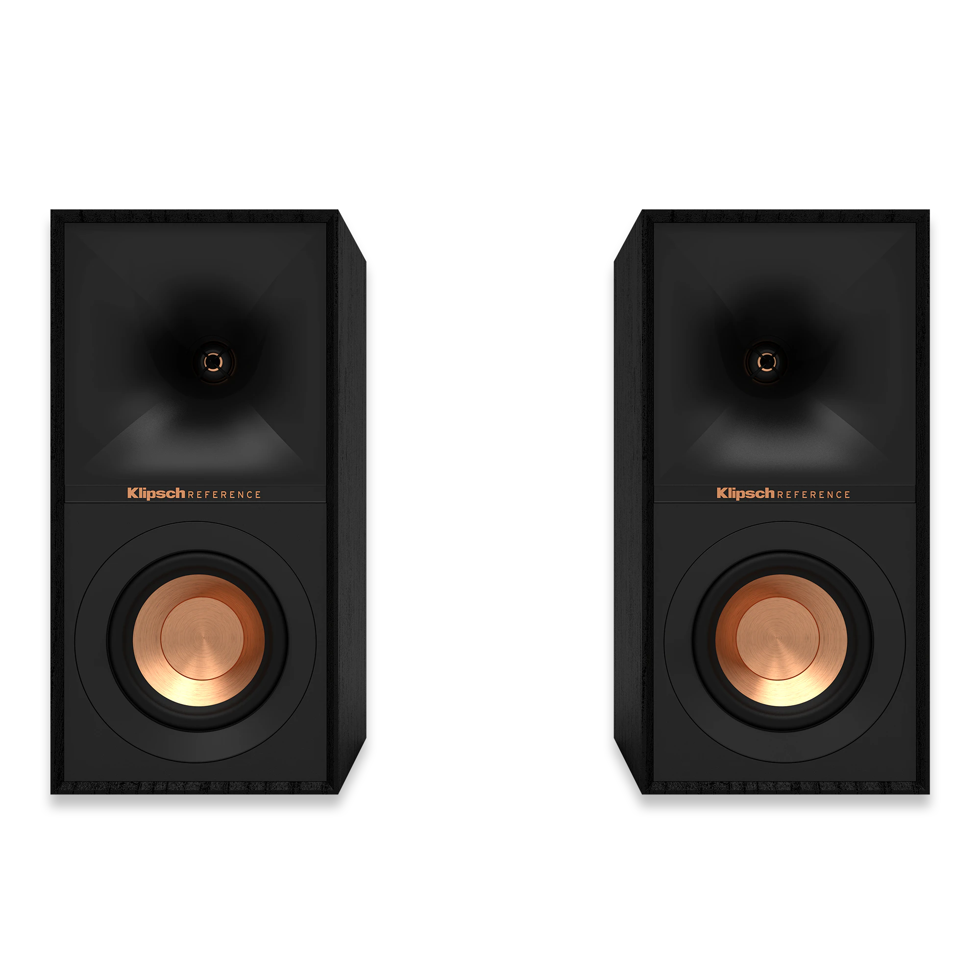 Klipsch R-40M front view, no grille