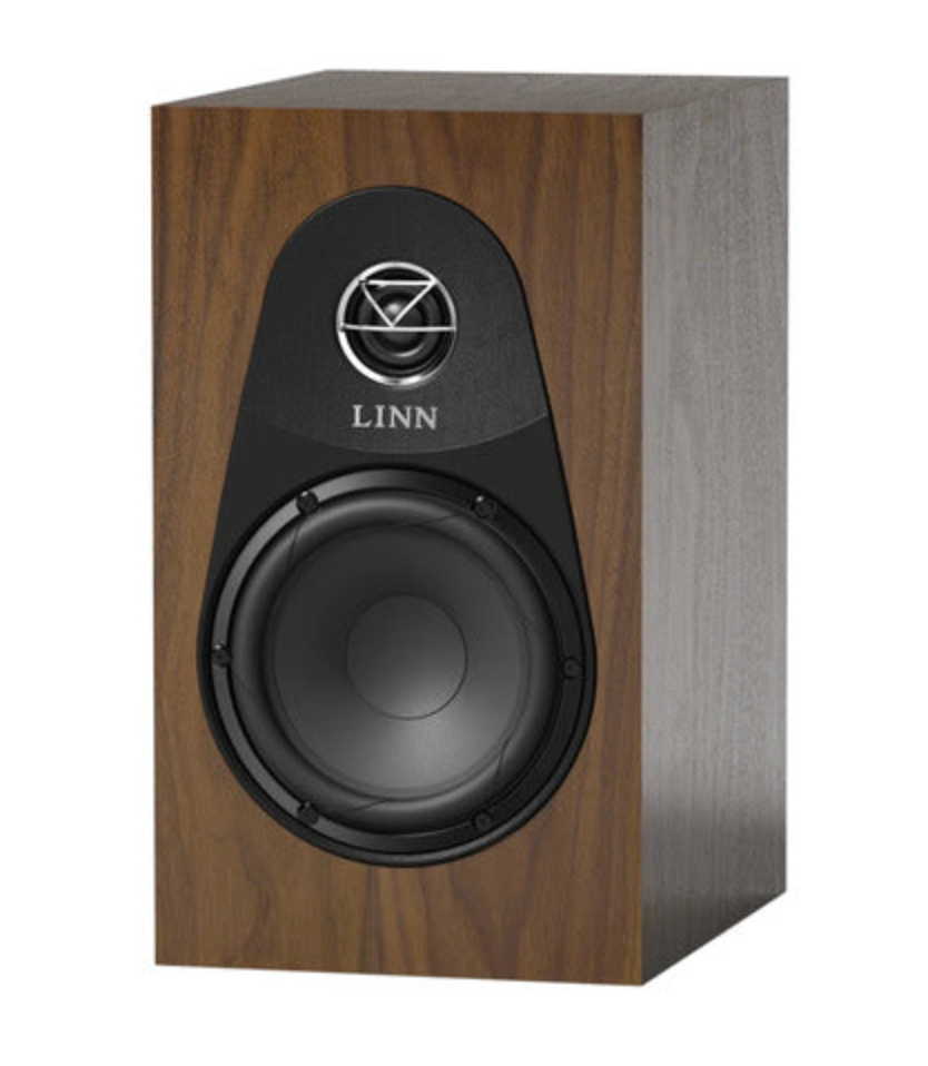 Linn 119 Bookshelf Speakers in Walnut, front