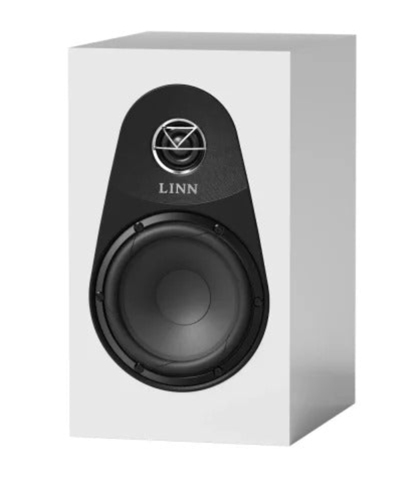 Linn 119 Bookshelf Speakers in Satin White 