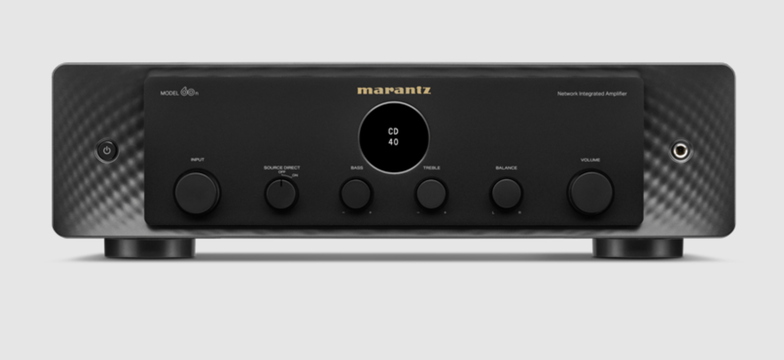 Marantz Model 60n Integrated Amplifier in Black, front