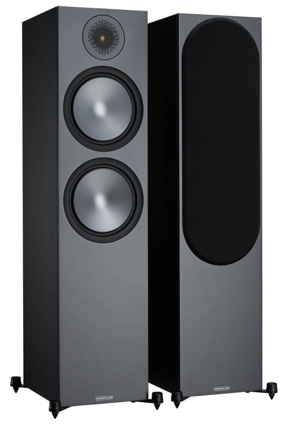 Monitor Audio Bronze 500 Floorstanding Speakers, pair in black