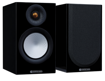 Monitor Audio Silver 50 7G Bookshelf Speakers (pair) in Glossy Black