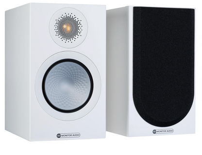 Monitor Audio Silver 50 7G Bookshelf Speakers (pair) in white