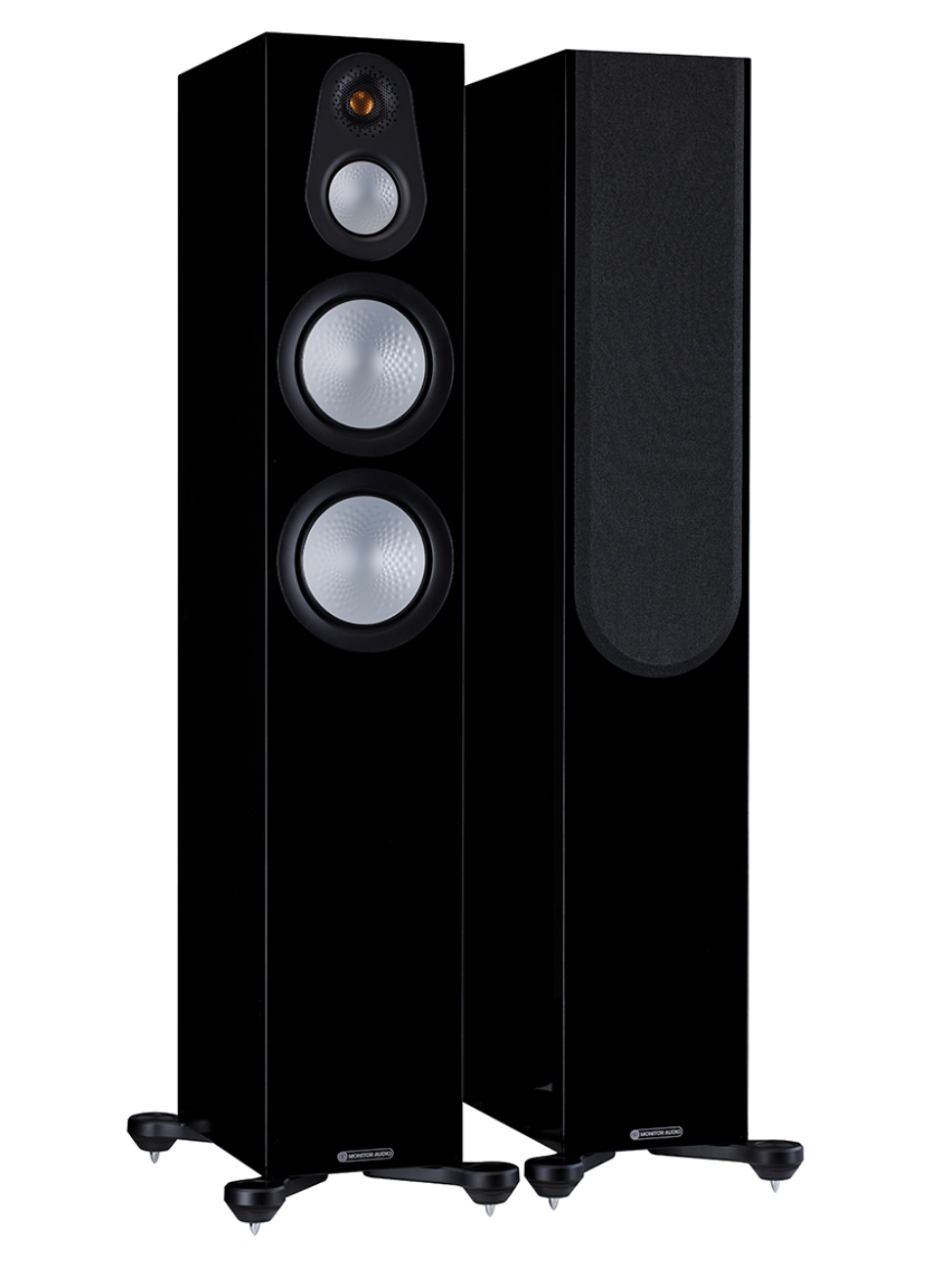 Monitor Audio Silver 300 7G Floorstanding Speakers (pair) in Glossy Black