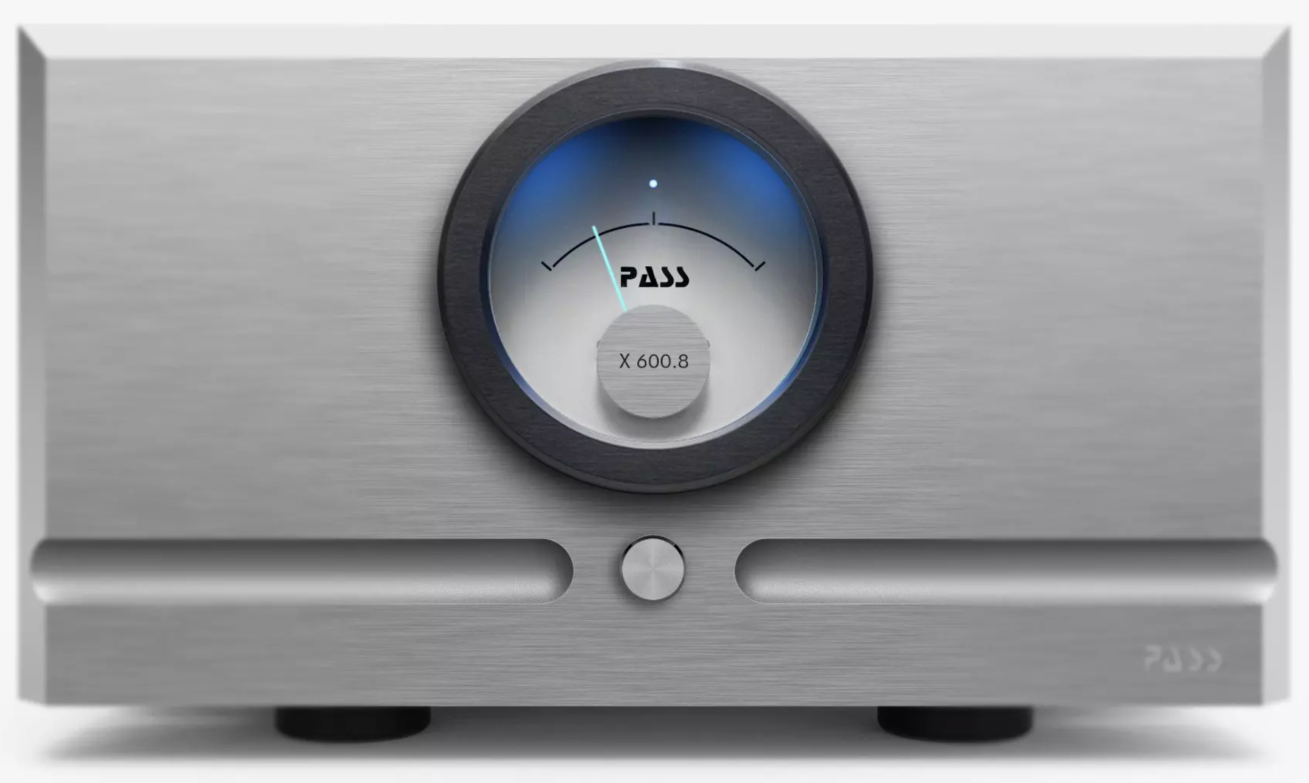 Pass Labs X600.8 Monoblock Amplifier, front up close