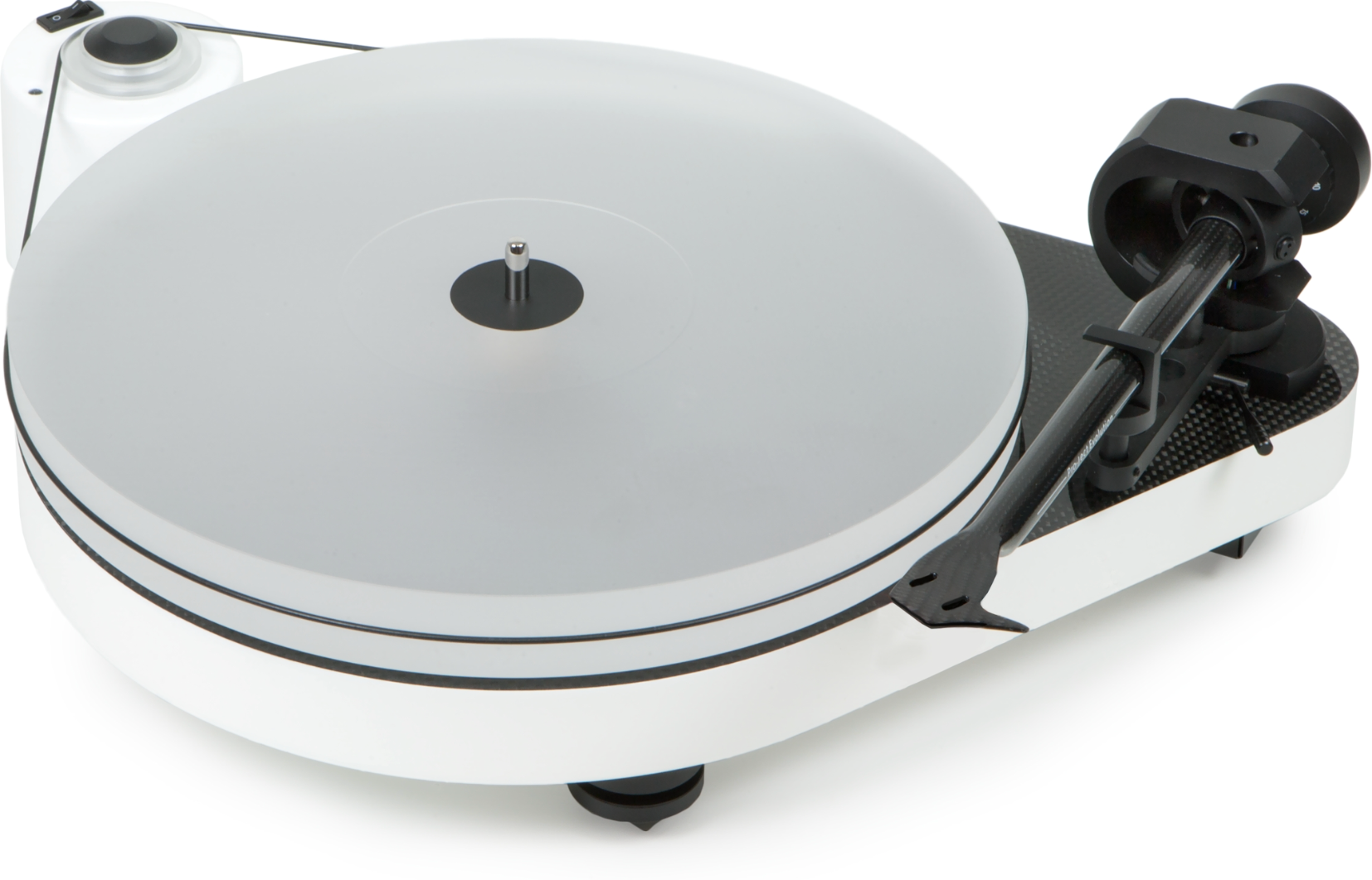 ProJect RPM 5 Carbon Turntable with Ortofon 2M Bronze Cartridge in Gloss White