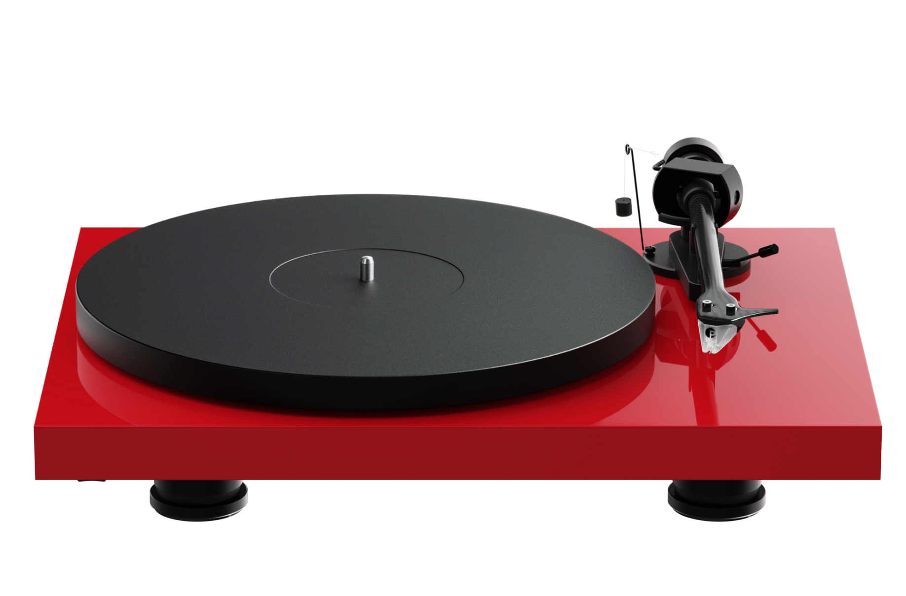 ProJect Debut EVO 2 Turntable with Pick It MM Cartridge in High Gloss Red