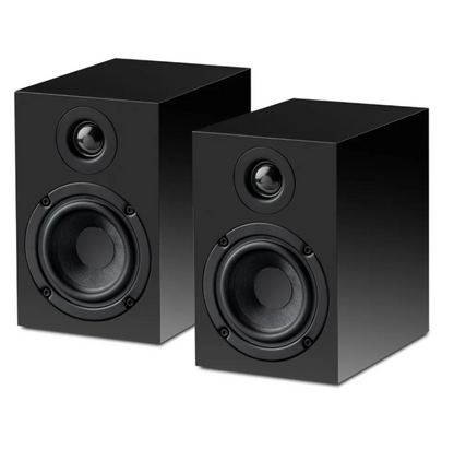 ProJect Speaker Box 3 E Bookshelf Speaker pair in high gloss black