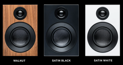 ProJect Speaker Box 3 E Carbon Bookshelf Speakers. Range of colours shown