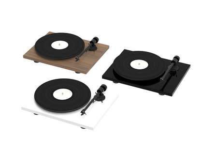 ProJect T1 EVO Phono Turntable with Ortofon OM 10 Cartridge, range of colours shown