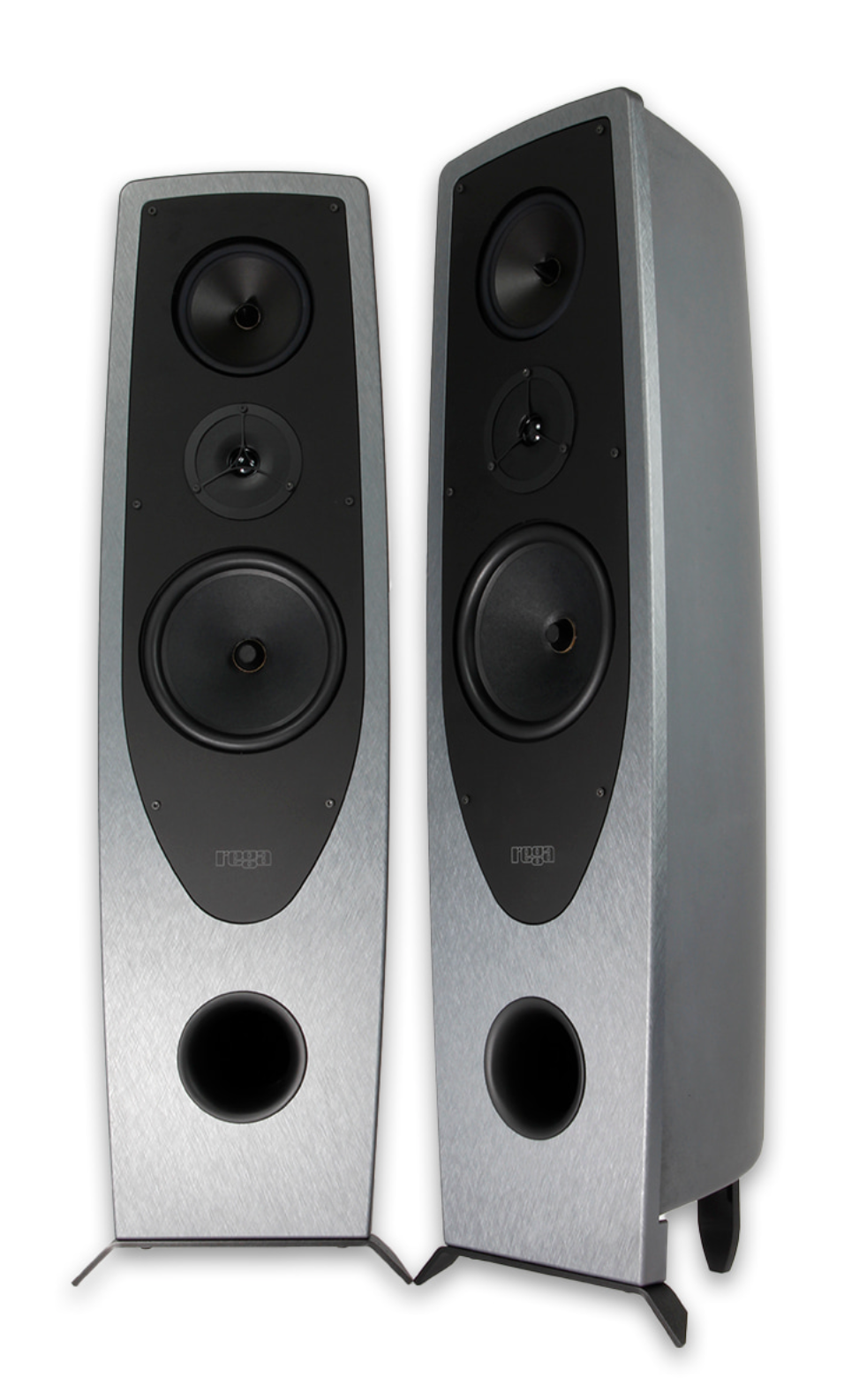 Rega AYA Loudspeakers, side by side