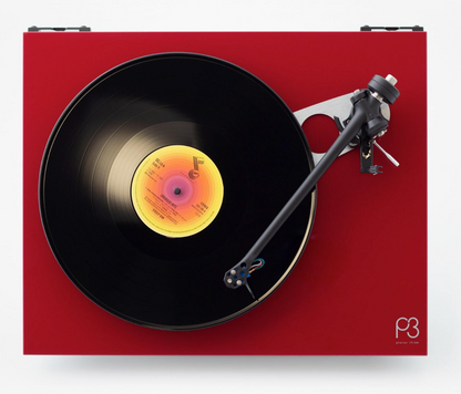 Rega Planar 3 Turntable in Gloss Red 