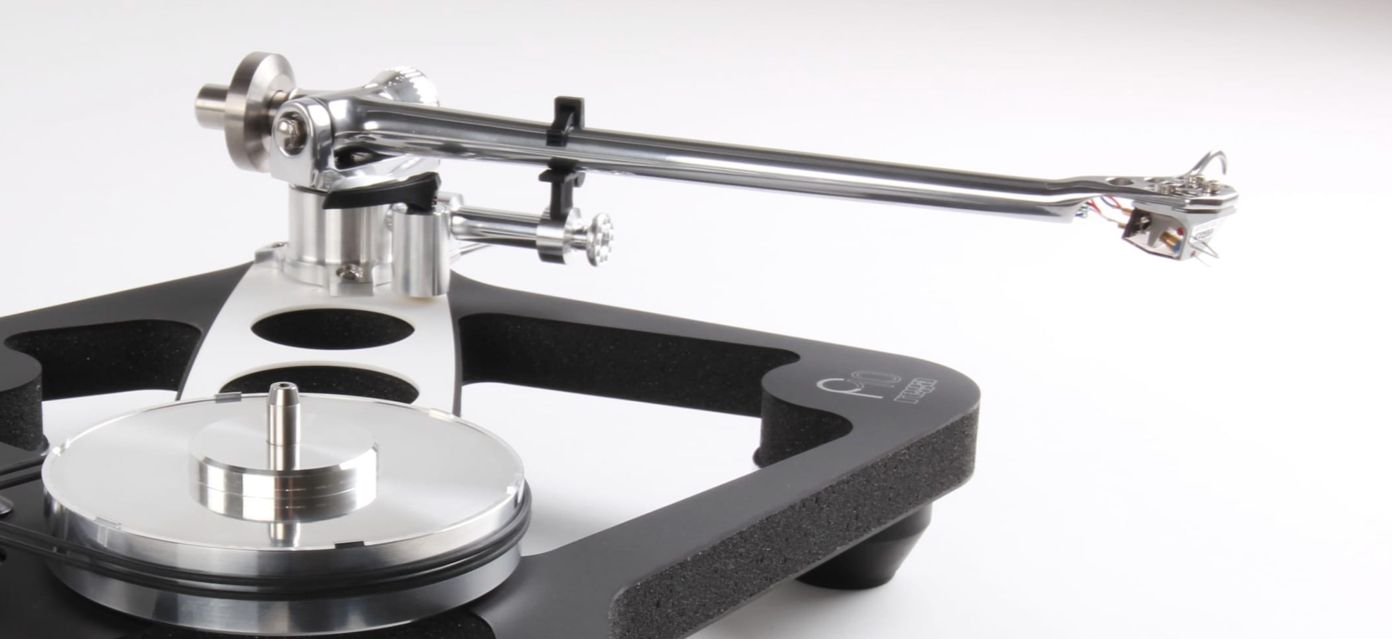 Rega RB3000 Tonearm, mounted