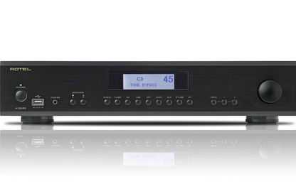 Rotel A12MKII Integrated Amplifier, Black front