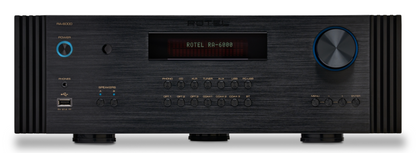 Rotel Diamond Series RA-6000 Integrated Amplifier.  Black front