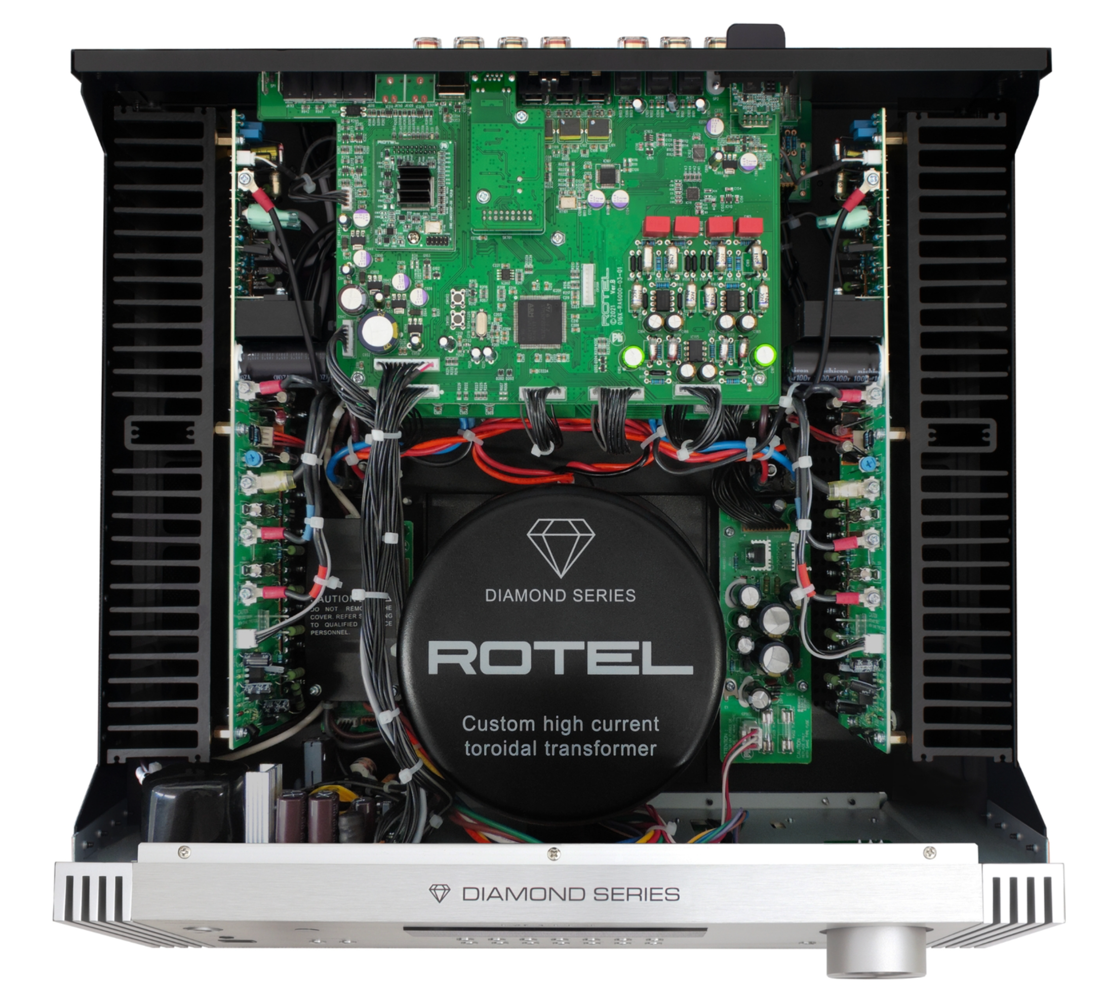 Rotel Diamond Series RA-6000 Integrated Amplifier.  Internal image