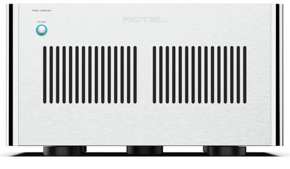 Rotel RMB-1587 MKII Multi-Channel Power Amplifier. Silver front image