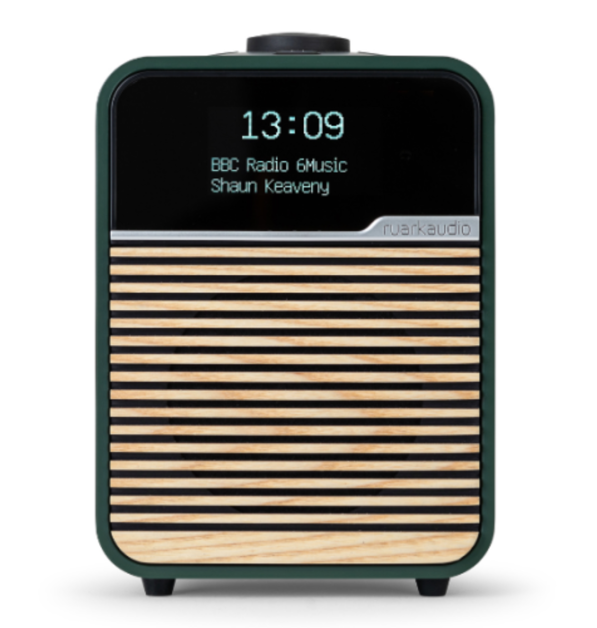 Ruark Audio R1 Mk4 Deluxe Bluetooth Radio Special Edition Pine Green, front