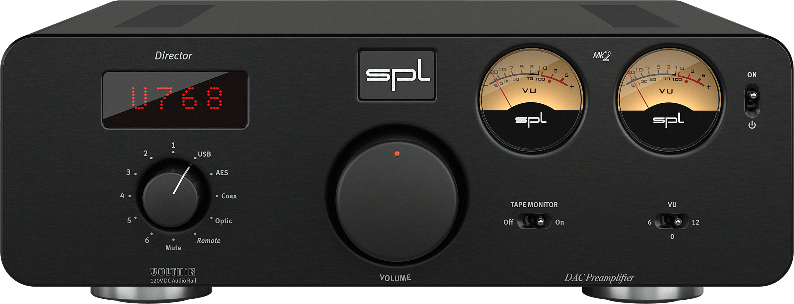 SPL Audio Director MK2 Preamplifier DAC in black